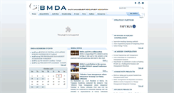 Desktop Screenshot of bmda.net